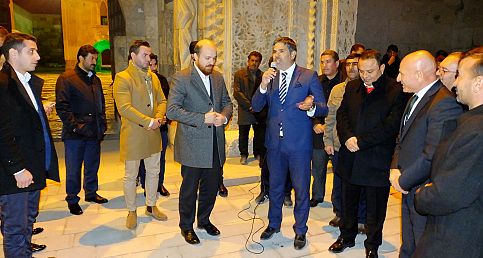 Bilal Erdoğan&#039;ın Sultanhanı Ziyareti...