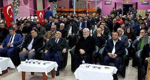 ŞEVKİ YILMAZ SULTANHANINDA KONFERANS VERDİ