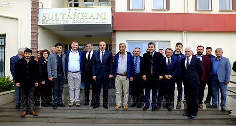 Gümrük ve Ticaret Bakanlığı Müsteşarı Cenap Aşçı&#039;nın Sultanhanı ziyareti