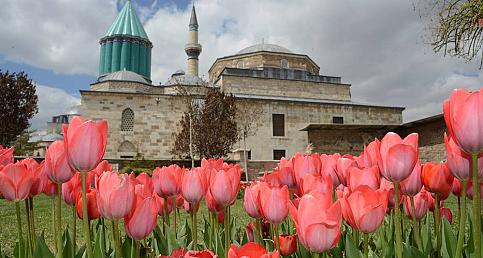 KONYA LALELERLE BİR BAŞKA GÜZEL OLUYOR