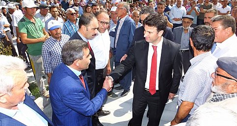 Sultanhanı Kaymakamı Murat Karasu&#039;nun göreve başlama töreni