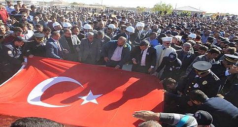 ŞEHİT MUHAMMED UZ CENAZE TÖRENİ