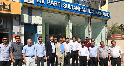 AK PARTİ HEYETİ SULTANHANI İLÇESİNE BAYRAM ZİYARETİNDE BULUNDU VE SULTANHANI MİLLET KIRAATHANESİ İNŞAATINI GEZDİLER