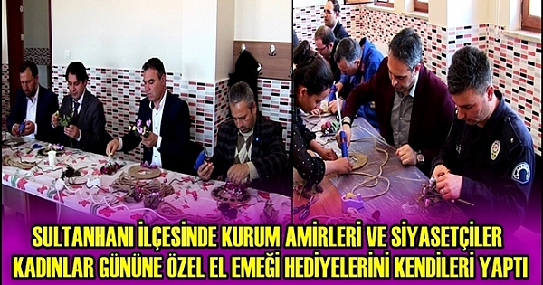 Sultanhanı İlçesinde Kadınlar günü etkinliği