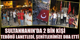 SULTANHANI 2015 TERÖRE LANET ETKİNLİĞİ