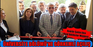 Sultanhanı Yüksekokul Bölümü Açılışı