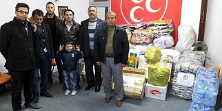 Sultanhanı Halkından Türkmenlere yardım..