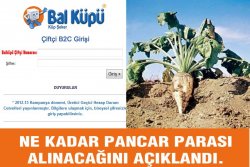Balküpü Pancar Paralarını Açıkladı,,,