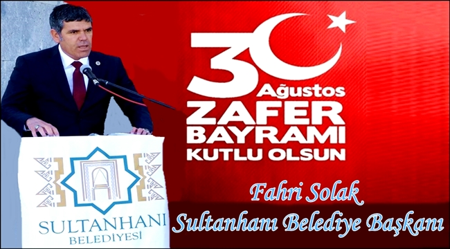 BAŞKAN FAHRİ SOLAK &#039;&#039; BU AZİZ MİLLET ÜLKESİNE VE DEMOKRASİSİNE ZAFERLERLE SAHİP ÇIKMIŞTIR&#039;&#039;