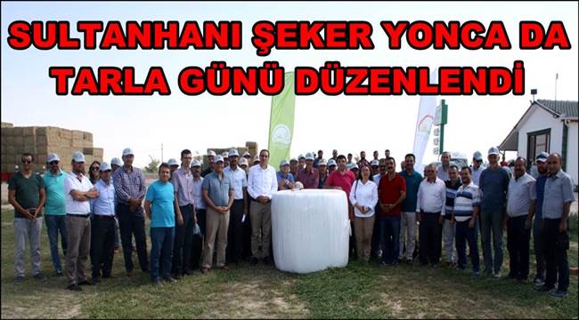 SULTANHANI ŞEKER YONCA DA TARLA GÜNÜ DÜZENLENDİ