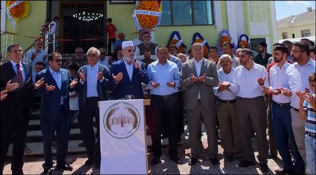 SULTANHANI ŞERİFE HATUN CAMİ DUALARLA İBADETE AÇILDI