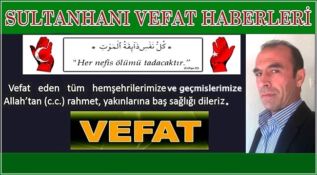 HALİL OĞLU MİTHAT TELLİ VEFAT ETTİ