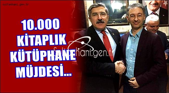 MUSTAFA ZAVLAK 10.000 KİTAPLIK KÜTÜPHANE MÜJDESİ VERDİ...