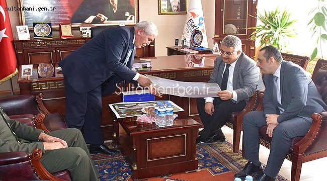 VALİ AYKUT PEKMEZ ESKİL BELEDİYE&#039;SİNİ ZİYARET ETTİ