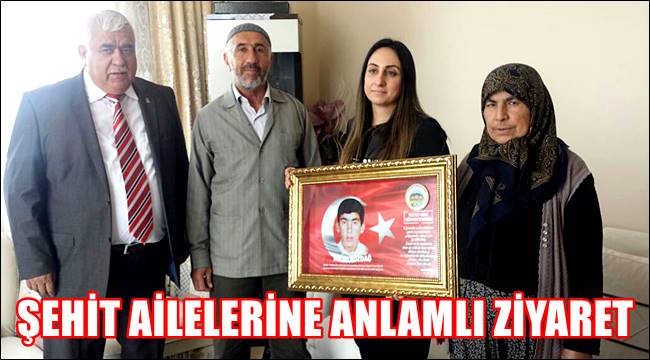 ESKİL İLÇESİNDEKİ ŞEHİT AİLELERİNE ANLAMLI ZİYARET