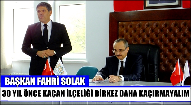 SULTANHANI OLARAK 30 YIL ÖNCE KAÇAN İLÇELİĞİ BİR KEZ DAHA KAÇIRMAYALIM