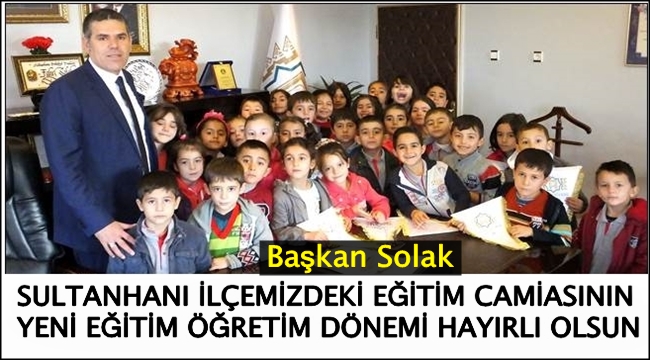 SULTANHANI İLÇEMİZDEKİ EĞİTİM CAMİASININ YENİ EĞİTİM DÖNEMİ HAYIRLI OLSUN