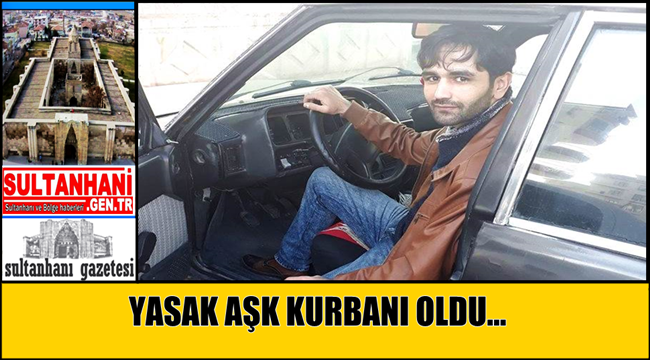 SULTANHANI İLÇESİNDE BİR OTOMOBİL İÇERİSİNDE ÇİFTE İNFAZ, OTOMOBİL YOLDAN ARAZİYE UÇTU