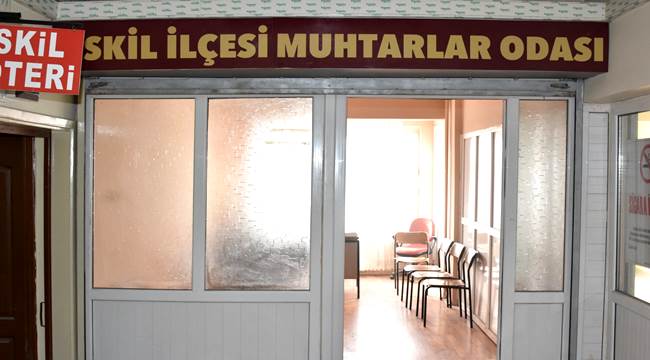 ESKİL BELEDİYESİ MUHTARLIKLAR MÜDÜRLÜĞÜ KURDU
