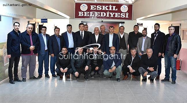 İL BAŞKANI ALTINSOY ESKİL İLÇESİNİ ZİYARET ETTİ
