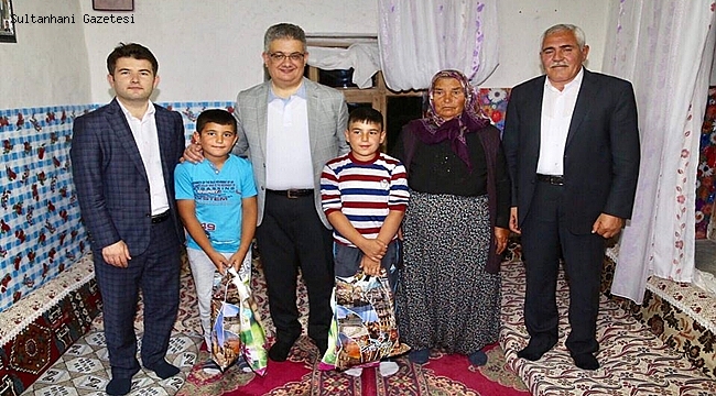 VALİ AYKUT PEKMEZ ESKİL İLÇESİNDE TOSUN AİLESİNE MİSAFİR OLDU