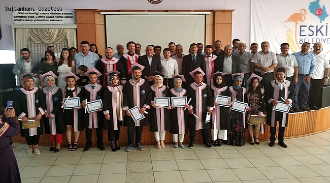 ESKİL MYO İLK MEZUNLARINI VERDİ