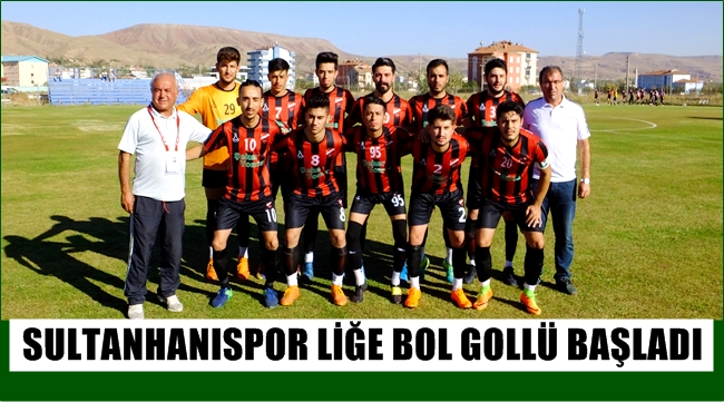 SULTANHANISPOR YENİ SEZONA BOL GOLLÜ BAŞLADI 8-2