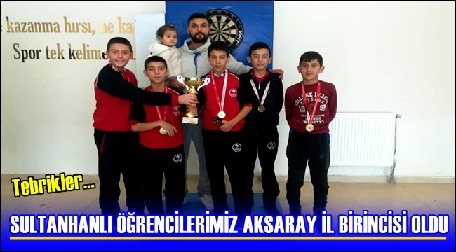 SULTANHANLI ÖĞRENCİLERİMİZ AKSARAY İL BİRİNCİSİ OLDU
