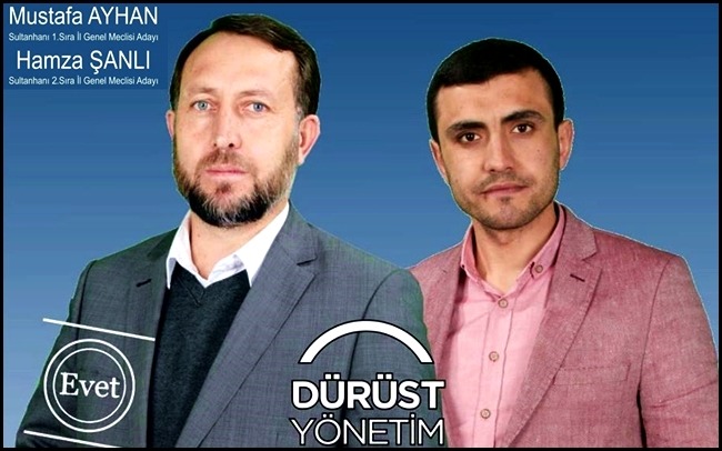 MUSTAFA AYHAN VE HAMZA ŞANLI SAADET PARTİSİ İL GENEL MECLİSİ ADAYI OLDULAR