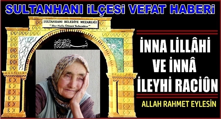 MEHMET ALİ EŞİ MELİHA CEYLAN VEFAT ETTİ 10.07.2019 ÇARŞAMBA