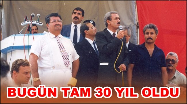 AKSARAY İLİNİN İLK VALİSİ GÖREVE BAŞLAYALI BUGÜN 30 YIL OLDU