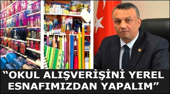 DEDE ÖZKARACA OKUL ALIŞVERİŞİNİ YEREL ESNAFIMIZDAN YAPALIM