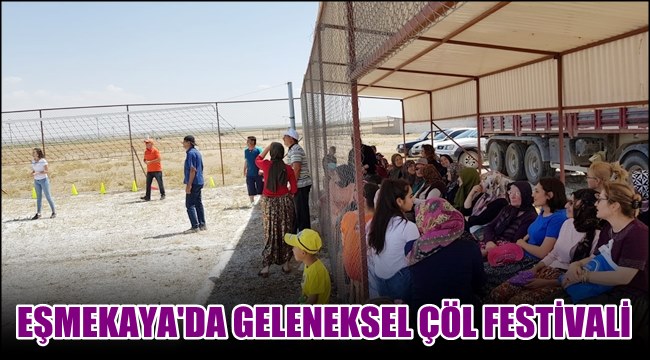 EŞMEKAYA&#039;DA GELENEKSEL BAKIM ŞENLİĞİ YAPILDI