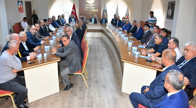 EMNİYET MÜDÜRÜ KARABAĞ’A VEDA PROGRAMI