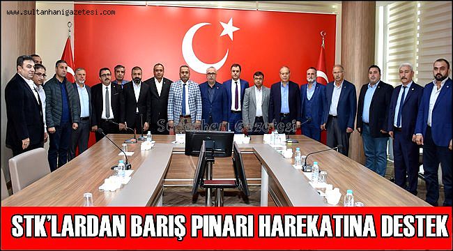 STK&#039;LARDAN BARIŞ PINARI HAREKATINA DESTEK