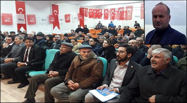 CHP ESKİL İLÇE BAŞKANI ALİ GÜÇ OLDU