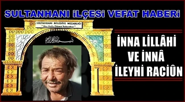 İZZET OĞLU MURAT AYTAÇ VEFAT ETTİ 27.12.2019 CUMA