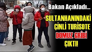 SAĞLIK BAKANI AÇIKLADI "SULTANHANINDAKİ ÇİNLİ TURİSTTE CORONA VİRÜSÜ YOK" 