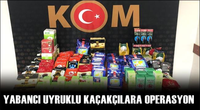 AKSARAY&#039;DA YABANCI UYRUKLU KAÇAKÇILARA OPERASYON