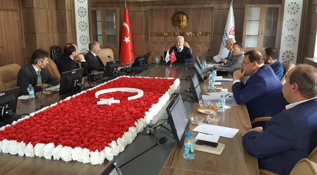 AKSARAY İLÇE MÜFTÜLERİ ŞUBAT AYI TOPLANTISI AKSARAY&#039;DA YAPILDI