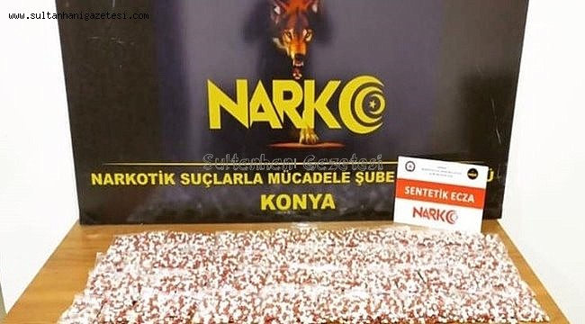 YAPILAN OPERASYONDA 7 BİN 101 ADET UYUŞTURUCU HAP ELE GEÇİRİLDİ