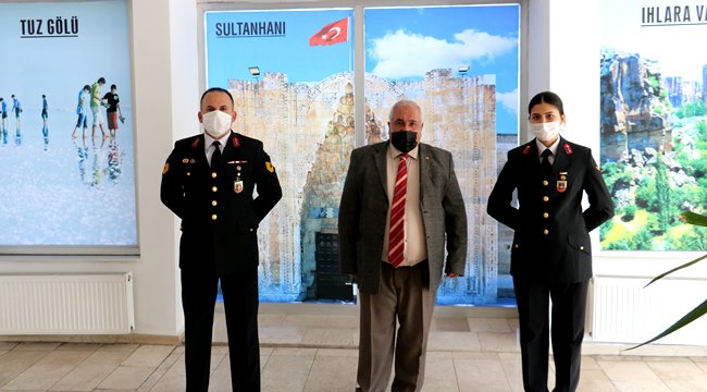 İL JANDARMA KOMUTANLIĞININ AKSARAY’IN TARİHİ DEĞERLERİ DUYARLILIĞI!