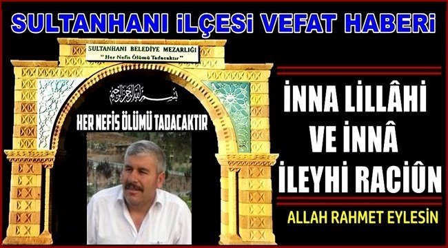 ABDİ OĞLU HACI HÜSEYİN AYHAN VEFAT ETTİ 03.12.2020 PERŞEMBE