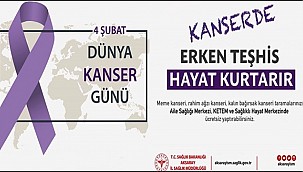 AKSARAY İL SAĞLIK MÜDÜRLÜĞÜ 4 ŞUBAT DÜNYA KANSER GÜNÜ KONUSUNDA BİLGİ VERDİ