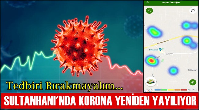 KORONA VİRÜS SULTANHANI&#039;NDA YENİDEN YAYILIYOR