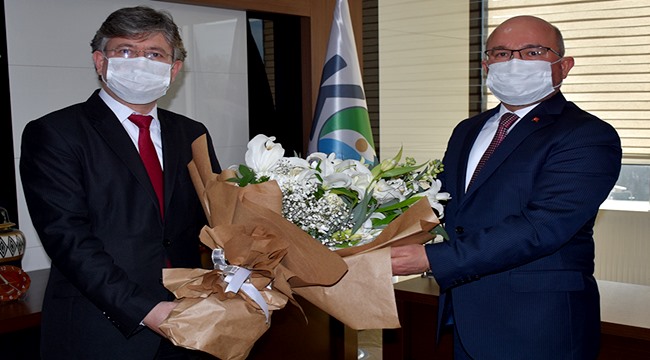 YENİ KOP BAŞKANI MAHMUT SAMİ ŞAHİN GÖREVİNE BAŞLADI