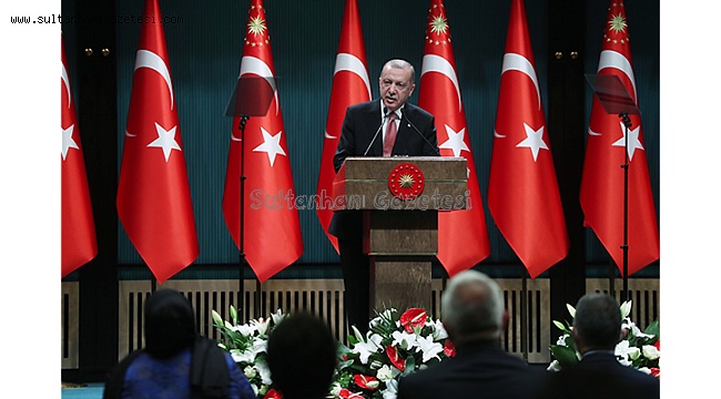 Erdoğan, Kabine toplantısı ardından açıklamada bulundu