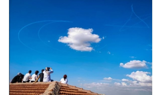 Konya semalarında ay yıldız