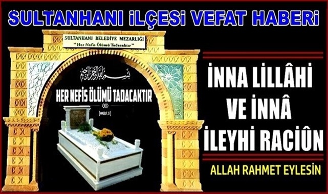 RİFAT EŞİ NÜTİYE TÜMER VEFATETTİ 26.06.2021 CUMARTESİ