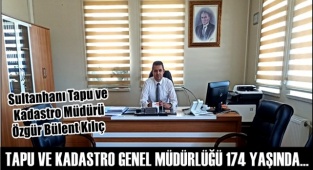 TAPU VE KADASTRO GENEL MÜDÜRLÜĞÜ 174 YAŞINDA…